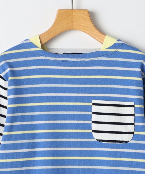 SHIPS(シップス)の「SHIPS KIDS:100~130cm /ボーダー ロングスリーブTシャツ(Tシャツ/カットソー・キッズ・ブルー/ホワイト・100/110/120/130)」の21枚目の写真
