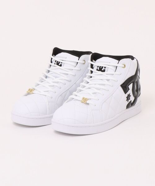 DC SHOES(ディーシーシューズ)の「DC SHOES ディーシーシューズ ALLIANCE HI SE SN メンズスニーカー ハイカット(アライアンスハイSESN)(スニーカー・メンズ・ブラック×ホワイト/ホワイト×ブラック・25.5cm/26.0cm/26.5cm/27.0cm/27.5cm/28.0cm/29.0cm)」の2枚目の写真