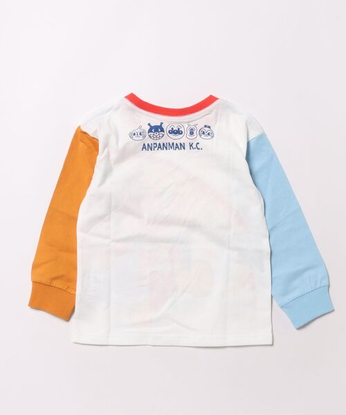 ANPANMAN KIDS COLLECTION（アンパンマンキッズコレクション）の「アンパンマンカラフル長袖Tシャツ（Tシャツ/カットソー・キッズ・ピンク/ブルー・80ｃｍ/90cm/100cm/110cm/120cm）」の3枚目の写真