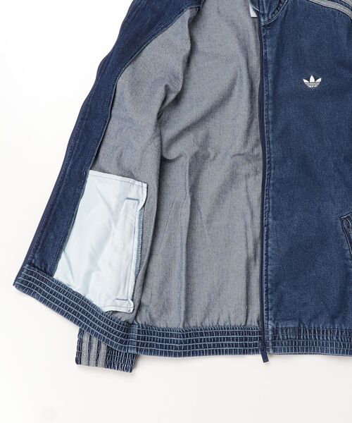 adidas（アディダス）の「ファイヤーバード トラックトップ デニム / ジャージ / アディダスオリジナルス adidas Originals（デニムジャケット・キッズ・ブルー・170/160/150/140/130）」の9枚目の写真