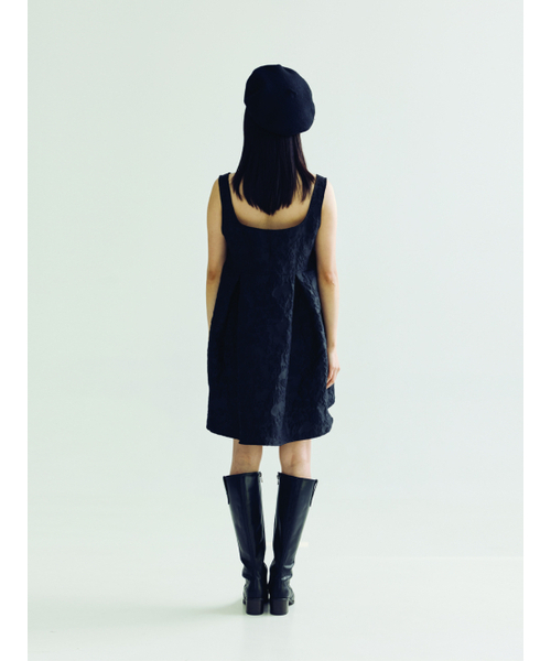 BOMNAL BOUTIQUE(ボムナルブティック)の「フラワーミニドレス _ ブラック(ワンピース・レディース・その他・SMALL/MEDIUM)」の4枚目の写真