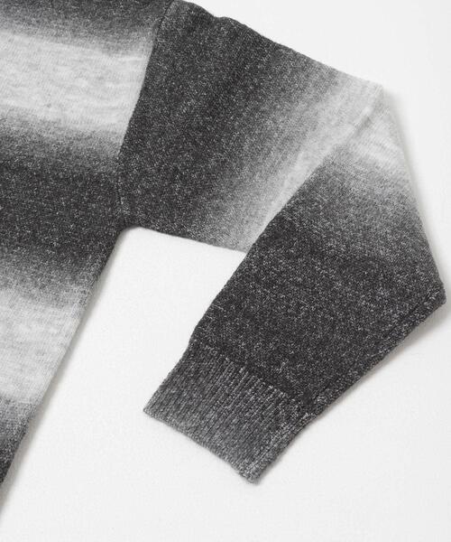 ITEMS URBANRESEARCH（アイテムズ アーバンリサーチ）の「スペースダイクルーネックニット（ニット/セーター・メンズ・ブラック/オリーブ/ブラウン・MEDIUM/LARGE）」の20枚目の写真