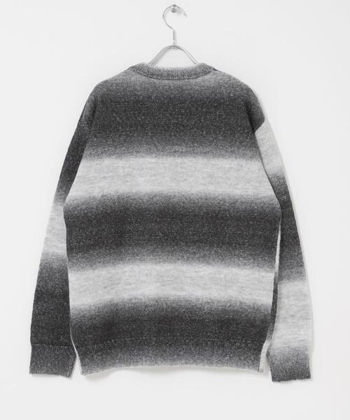 ITEMS URBANRESEARCH（アイテムズ アーバンリサーチ）の「スペースダイクルーネックニット（ニット/セーター・メンズ・ブラック/オリーブ/ブラウン・MEDIUM/LARGE）」の21枚目の写真