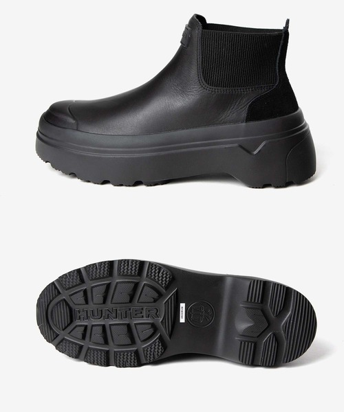 セール】HUNTER REFINED EXPLORER PULL ON LEATHER BOOT ハンター