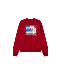 Menasoo Hearttrack Zipup Cardigan_Red
