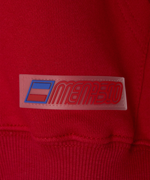 MENASOO(ミナス)の「Menasoo Hearttrack Zipup Cardigan_Red(カーディガン/ボレロ・レディース・レッド・F)」の6枚目の写真