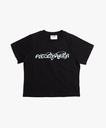 ETHNIC MELT CROP TEE (BLACK)