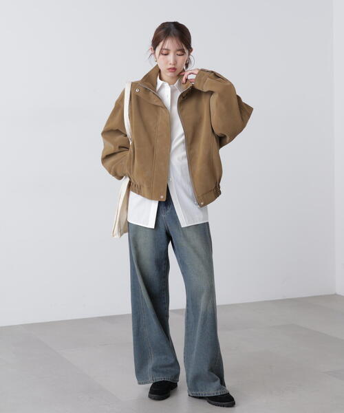 FREE'S MART(フリーズマート)の「◆ウエストシェイプレースアップシャツ(シャツ/ブラウス・レディース・ホワイト/ブラウン系その他/ブルー系その他・FREE)」の18枚目の写真