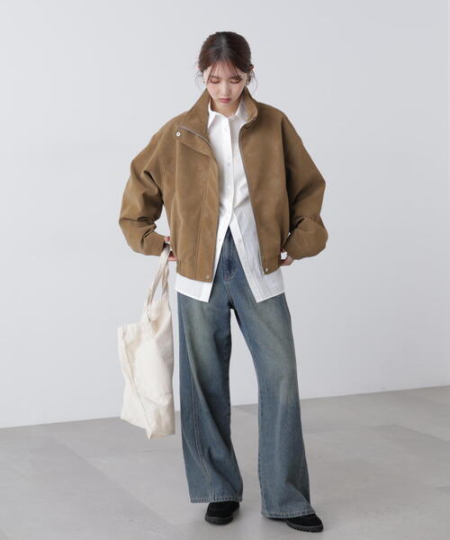 FREE'S MART(フリーズマート)の「◆ウエストシェイプレースアップシャツ(シャツ/ブラウス・レディース・ホワイト/ブラウン系その他/ブルー系その他・FREE)」の19枚目の写真