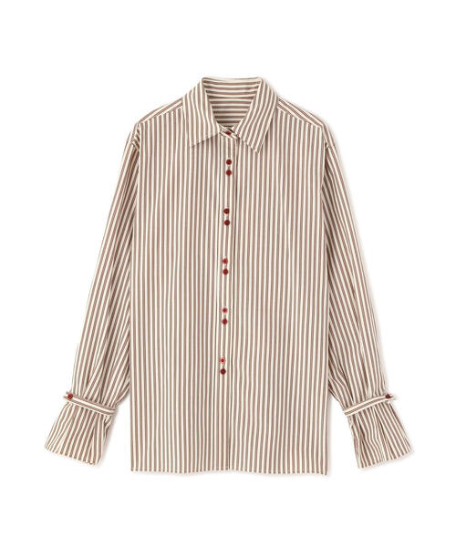 FREE'S MART(フリーズマート)の「◆ウエストシェイプレースアップシャツ(シャツ/ブラウス・レディース・ホワイト/ブラウン系その他/ブルー系その他・FREE)」の21枚目の写真