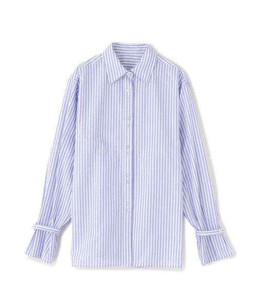 FREE'S MART(フリーズマート)の「◆ウエストシェイプレースアップシャツ(シャツ/ブラウス・レディース・ホワイト/ブラウン系その他/ブルー系その他・FREE)」の8枚目の写真