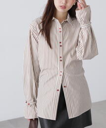 FREE'S MART | ◆ウエストシェイプレースアップシャツ(シャツ/ブラウス)