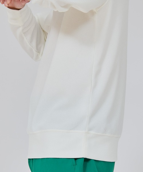 Champion Golf(チャンピオンゴルフ)の「【Champion/チャンピオン】メンズ GOLF モックネックシャツ(Tシャツ/カットソー・メンズ・レッド/オフホワイト/ブラック/ネイビー・X-LARGE/LARGE/MEDIUM)」の7枚目の写真
