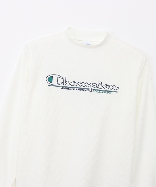 Champion Golf(チャンピオンゴルフ)の「【Champion/チャンピオン】メンズ GOLF モックネックシャツ(Tシャツ/カットソー・メンズ・レッド/オフホワイト/ブラック/ネイビー・X-LARGE/LARGE/MEDIUM)」の13枚目の写真