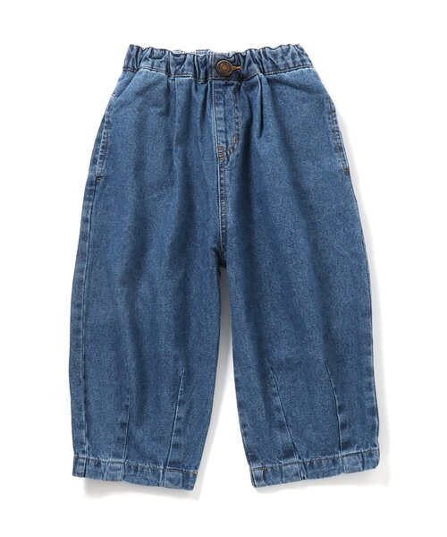 BREEZE(ブリーズ)の「【WEB限定】ルーズタックデニムパンツ(デニムパンツ・キッズ・ブルー/ブラック/サックスブルー・110/120/130/140/150/90/100)」の12枚目の写真
