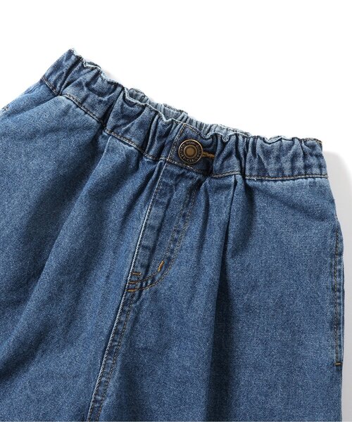 BREEZE(ブリーズ)の「【WEB限定】ルーズタックデニムパンツ(デニムパンツ・キッズ・ブルー/ブラック/サックスブルー・110/120/130/140/150/90/100)」の14枚目の写真
