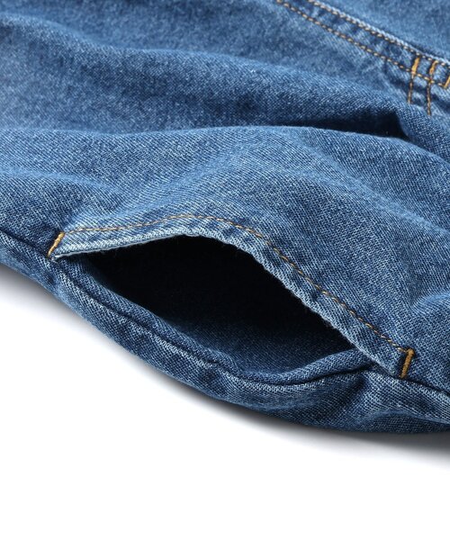 BREEZE(ブリーズ)の「【WEB限定】ルーズタックデニムパンツ(デニムパンツ・キッズ・ブルー/ブラック/サックスブルー・110/120/130/140/150/90/100)」の15枚目の写真