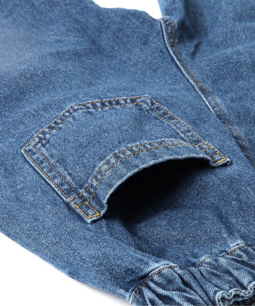 BREEZE(ブリーズ)の「【WEB限定】ルーズタックデニムパンツ(デニムパンツ・キッズ・ブルー/ブラック/サックスブルー・110/120/130/140/150/90/100)」の16枚目の写真