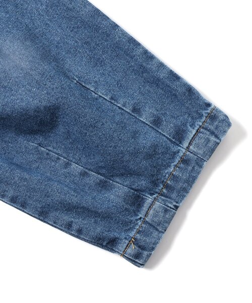 BREEZE(ブリーズ)の「【WEB限定】ルーズタックデニムパンツ(デニムパンツ・キッズ・ブルー/ブラック/サックスブルー・110/120/130/140/150/90/100)」の17枚目の写真