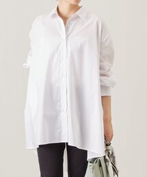 LIVETART（リヴェタート）の「フレアロングシャツ（シャツ/ブラウス）」