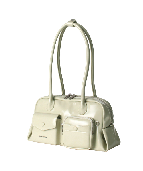 MASMARULEZ（マスマルールズ）の「[INT] Chaming leather shoulder bag_Olive tint（ショルダーバッグ・レディース・その他・FREE）」の4枚目の写真