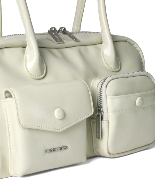 MASMARULEZ（マスマルールズ）の「[INT] Chaming leather shoulder bag_Olive tint（ショルダーバッグ・レディース・その他・FREE）」の8枚目の写真