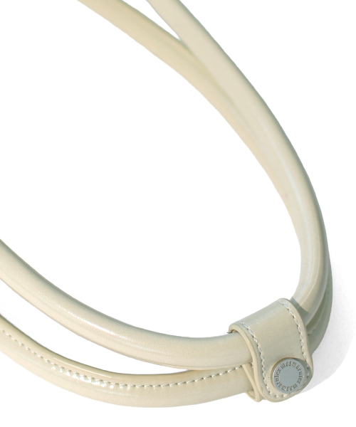 MASMARULEZ（マスマルールズ）の「[INT] Chaming leather shoulder bag_Olive tint（ショルダーバッグ・レディース・その他・FREE）」の11枚目の写真