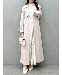 dazzlin | バックプリーツトレンチコート(トレンチコート)