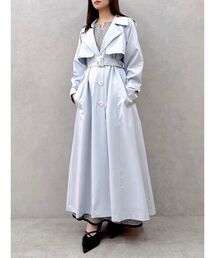 dazzlin（ダズリン）の「バックプリーツトレンチコート（トレンチコート）」