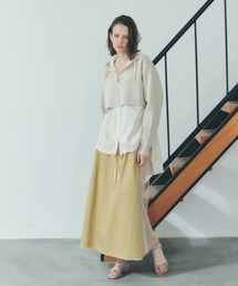 Editt by YECCA VECCA | 異素材MIXロングスカート(スカート)