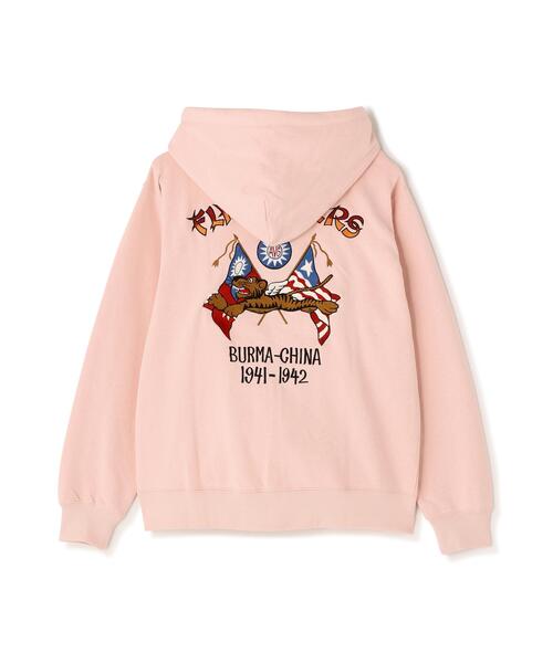 WEB&DEPOT限定》EMB F-TIGERS ZIP UP HOODIE / 刺繍 フライング