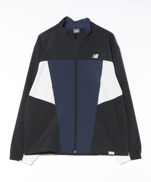 NEW BALANCE(ニューバランス)の「New Balance ニューバランス M ウーブントラックJK ジャケット MJ61H33OBK BK(その他アウター・メンズ・ブラック・SMALL/MEDIUM/LARGE/X-LARGE/XX-LARGE)」の1枚目の写真