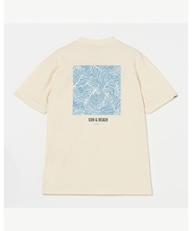 ROSASEN（ロサーセン）の「【Rosasen/GOLF】 ハダサラ冷感 プリント半袖モックネック（ポロシャツ）」