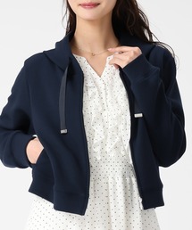 MISCH MASCH（ミッシュマッシュ）の「2026春夏新作 グログランリボンダンボールジップパーカー（パーカー）」