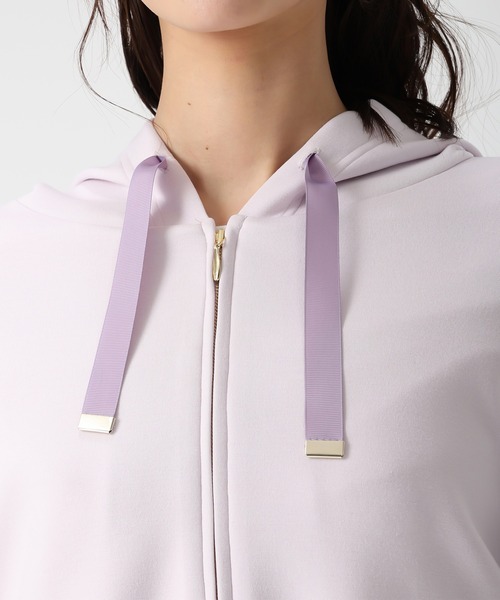 MISCH MASCH(ミッシュマッシュ)の「2026春夏新作 グログランリボンダンボールジップパーカー(パーカー・レディース・ブルー/ホワイト/ピンク/ネイビー・フリ-)」の18枚目の写真