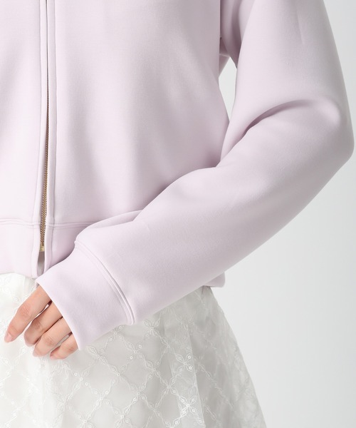 MISCH MASCH(ミッシュマッシュ)の「2026春夏新作 グログランリボンダンボールジップパーカー(パーカー・レディース・ブルー/ホワイト/ピンク/ネイビー・フリ-)」の19枚目の写真