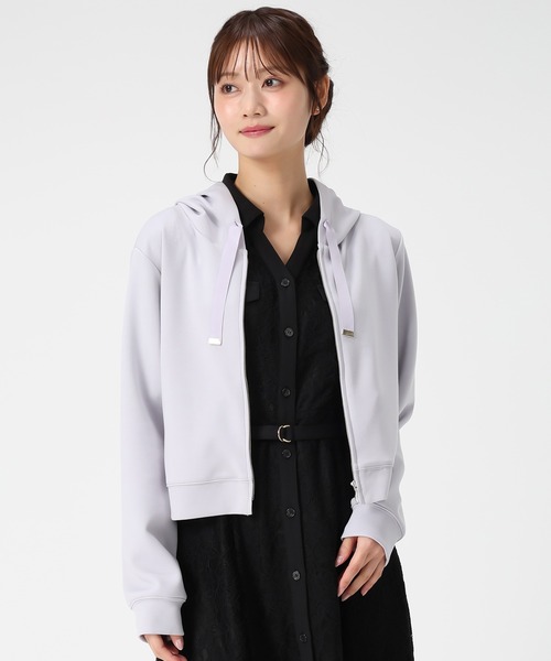 MISCH MASCH(ミッシュマッシュ)の「2026春夏新作 グログランリボンダンボールジップパーカー(パーカー・レディース・ブルー/ホワイト/ピンク/ネイビー・フリ-)」の10枚目の写真