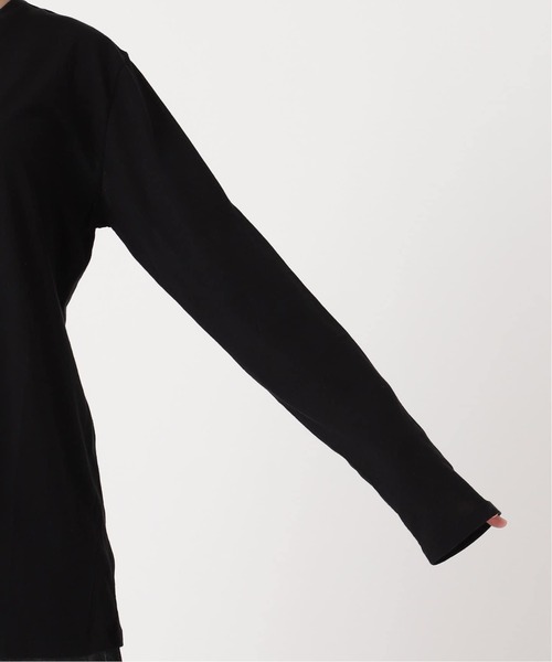 JOURNAL STANDARD(ジャーナルスタンダード)の「《追加》クルーネックシアーロングTシャツ(Tシャツ/カットソー・レディース・バーガンディー/キャメル/ホワイト/ストーン・FREE)」の9枚目の写真