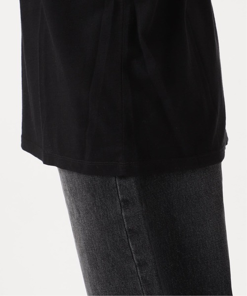 JOURNAL STANDARD(ジャーナルスタンダード)の「《追加》クルーネックシアーロングTシャツ(Tシャツ/カットソー・レディース・バーガンディー/キャメル/ホワイト/ストーン・FREE)」の11枚目の写真