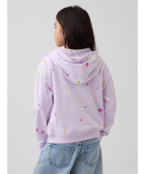 GAP(ギャップ)の「リラックスフィット GAPロゴ フレンチテリー パーカー (キッズ)(パーカー・キッズ・ブルー/パープル・120cm/130cm/160cm/150cm/140cm/110cm)」の5枚目の写真