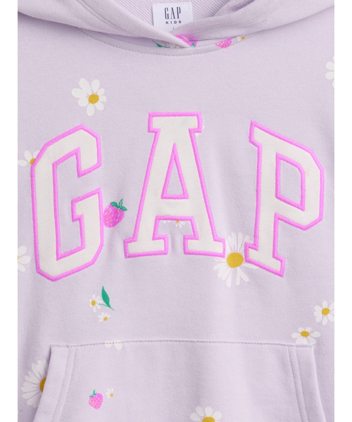 GAP(ギャップ)の「リラックスフィット GAPロゴ フレンチテリー パーカー (キッズ)(パーカー・キッズ・ブルー/パープル・120cm/130cm/160cm/150cm/140cm/110cm)」の7枚目の写真