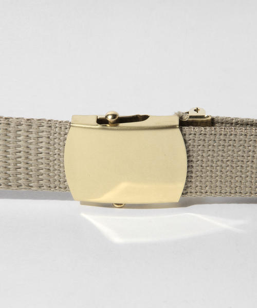 BEAMS BOY（ビームスボーイ）の「BEAMS BOY / US WEB BELT GOLD（ベルト・レディース・ベージュ/オリーブ・ONE SIZE）」の10枚目の写真