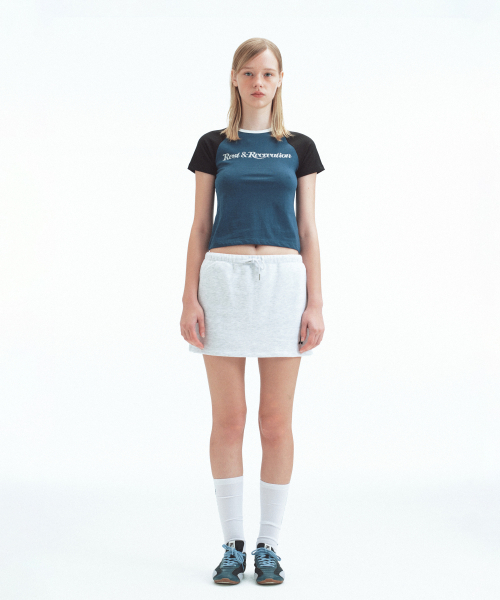 Rest&Recreation(レストアンドレクリエーション)の「RAGLAN HALF SLEEVE TOP - NAVY(Tシャツ/カットソー・レディース・その他・MEDIUM/SMALL)」の3枚目の写真