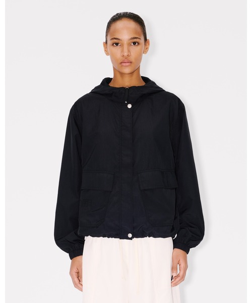 KENZO（ケンゾー）の「'Boke Flower 2.0' ウインドブレーカー（その他アウター・レディース・ブラック系その他・SMALL）」の2枚目の写真
