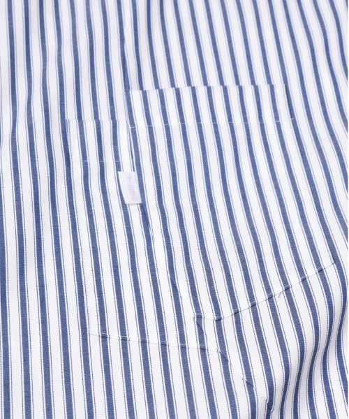 Jieda（ジエダ）の「【Jieda/ジエダ】SWITCHING SHIRT（シャツ/ブラウス・メンズ・ストライプ/ホワイト/サックスブルー・1/2）」の19枚目の写真