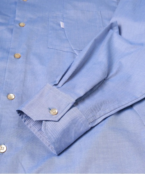 Jieda（ジエダ）の「【Jieda/ジエダ】SWITCHING SHIRT（シャツ/ブラウス・メンズ・ストライプ/ホワイト/サックスブルー・1/2）」の17枚目の写真