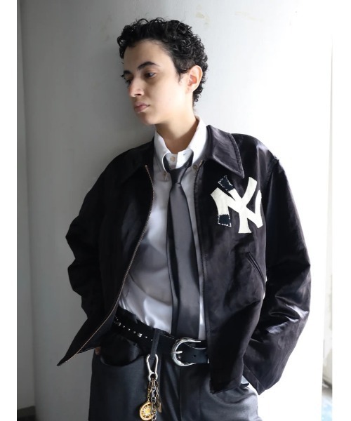 Jieda（ジエダ）の「【Jieda/ジエダ】SWITCHING SHIRT（シャツ/ブラウス・メンズ・ストライプ/ホワイト/サックスブルー・1/2）」の21枚目の写真