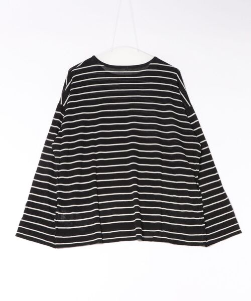coca（coca）（コカ）の「シアーニットトップス（Tシャツ/カットソー・レディース・ブラック/ネイビー・M/L）」の22枚目の写真