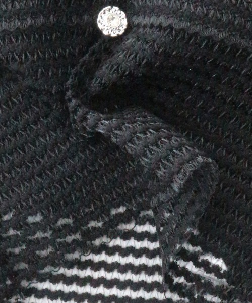 JilLA（ジルア）の「Flying Sleeve Frill Lace Tops / フライングスリーブフリルレーストップス（シャツ/ブラウス・レディース・ホワイト/ブラック・FREE）」の5枚目の写真