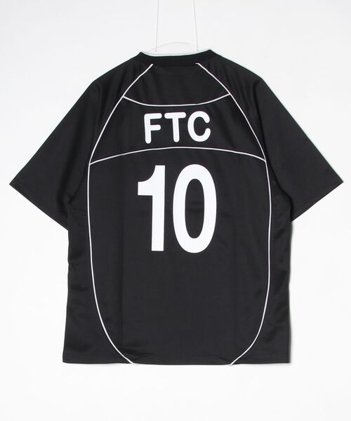 FTC（エフティーシー）の「PIPING SOCCER JERSEY（Tシャツ/カットソー・メンズ・ブラック/ホワイト/オレンジ・MEDIUM/X-LARGE/LARGE）」の8枚目の写真